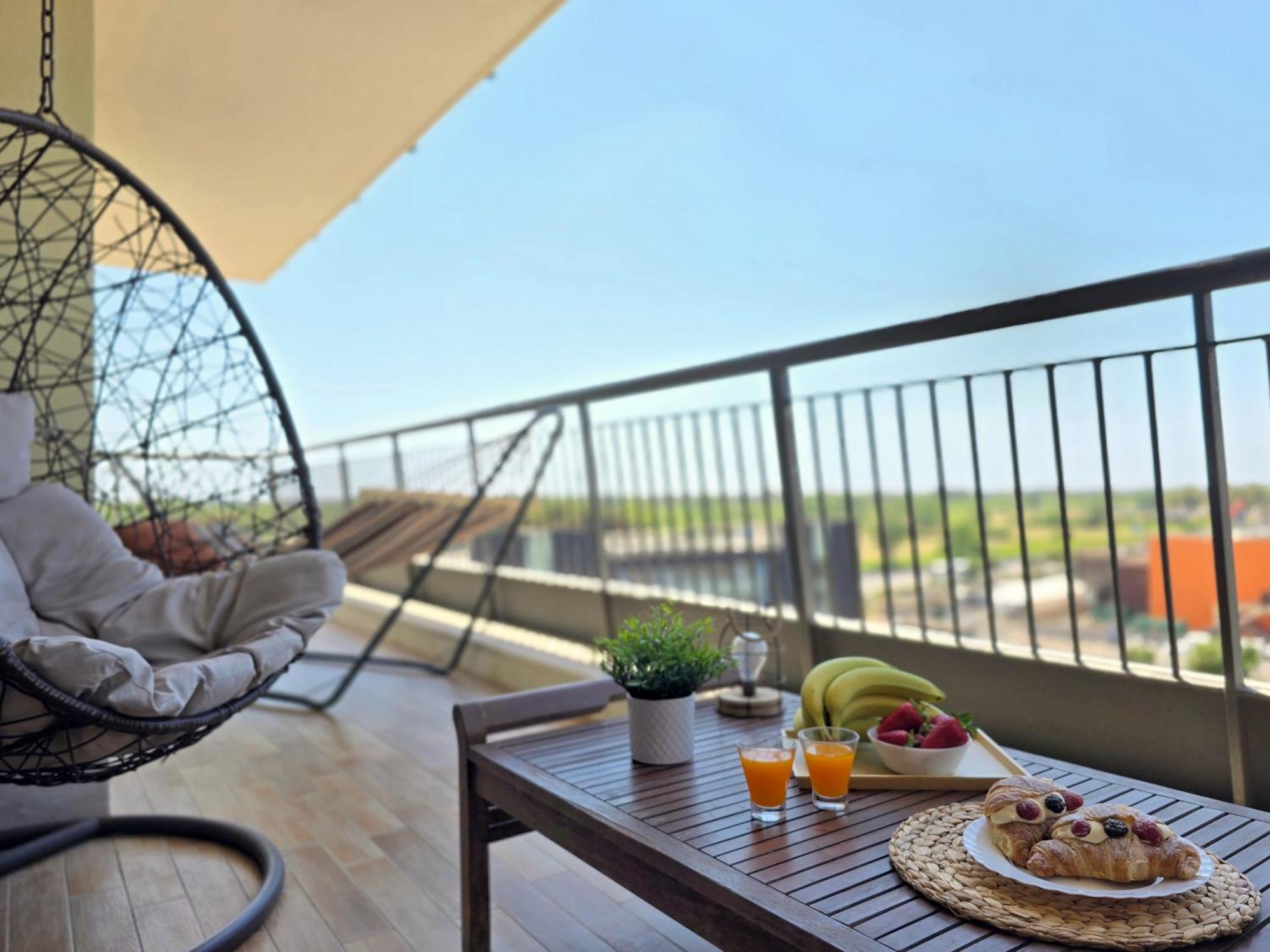 Golden Hour Apartment - Panoramic Terrace Fiumicino Exteriör bild